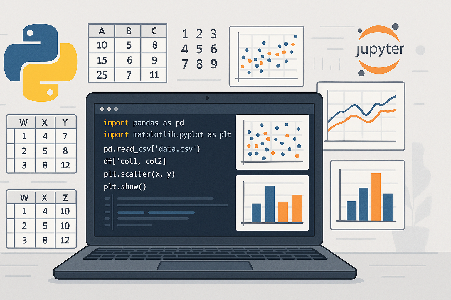Datu apstrāde, analīze un vizualizācija ar Python